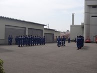 写真：消防団規律訓練2