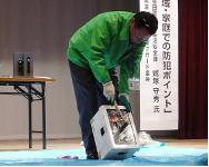 写真:第2回防犯講演会の様子