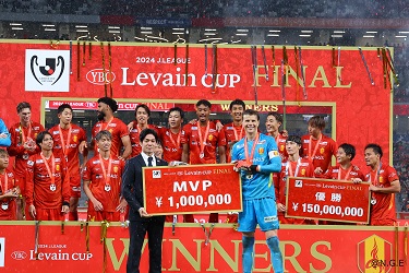 2024JリーグYBCルヴァンカップ優勝セレモニーの様子04