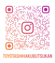 豊田市博物館インスタグラム　QRコード