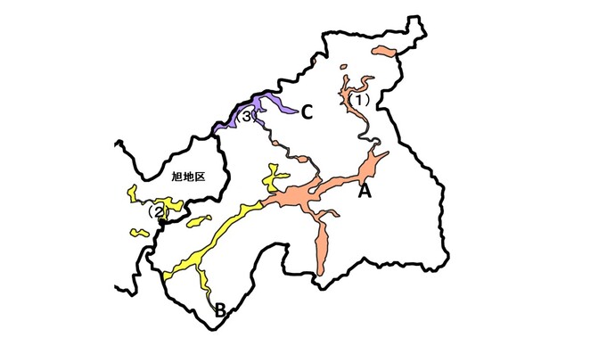 稲武地区の地図