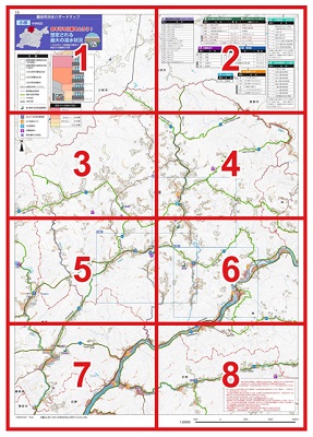 地図面（表）8分割図
