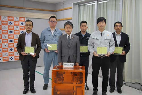 ものづくりミライ塾　特許報告会「使用後おむつの廃棄処理方法とその装置」11月24日（水曜日）