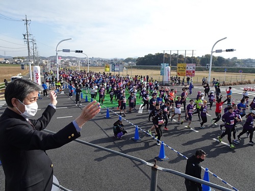 豊田マラソン大会　12月11日（日曜日）