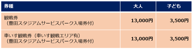 豊田市SSS【スカイホール豊田観戦エリア】