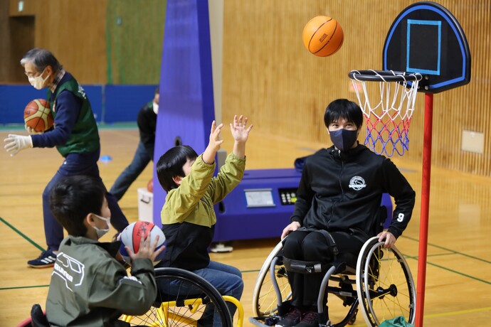 とよたスポーツフェスティバルを開催します！　車いすバスケ01