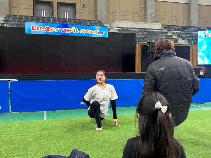 とよたスポーツフェスティバルを開催します！　ストレッチ教室01
