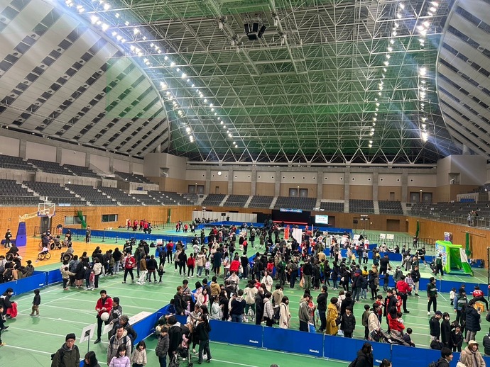 とよたスポーツフェスティバルを開催します！　メインホール01