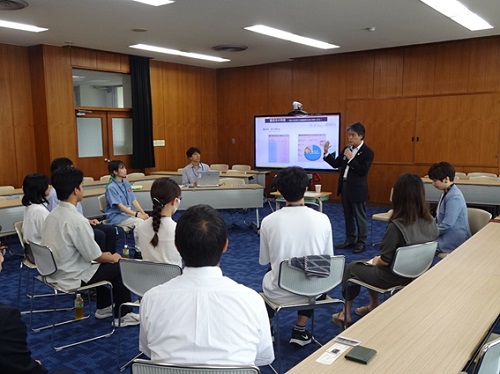 豊田高専の学生との意見交換会　8月16日（水曜日）