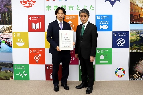 プロスノーボーダーの國武大晃選手を「豊田市わがまちアスリート」に認定しました