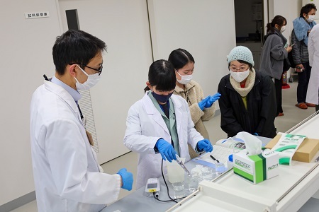 水道水の水質検査・記録業務