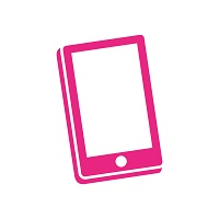 イラスト 携帯電話・タブレット