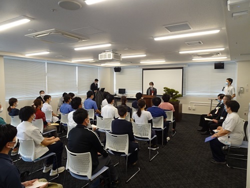 地域医療人材育成センター入講式　4月18日（木曜日）