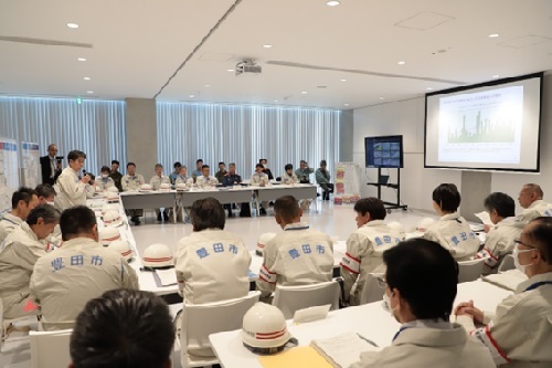 災害対策本部移転訓練　5月20日（月曜日）