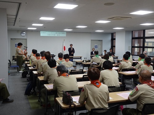 日本ボーイスカウト豊田地区協議会総会　5月26日（日曜日）