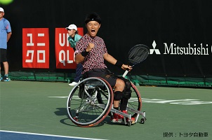 三木拓也選手の協議中