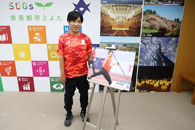 高橋峻也選手　結果報告