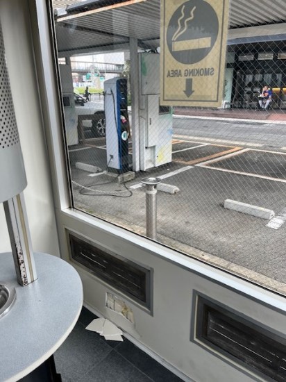 被害箇所の写真