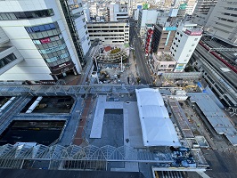 令和7年1月 定点観測(ペデストリアンデッキ)(1)