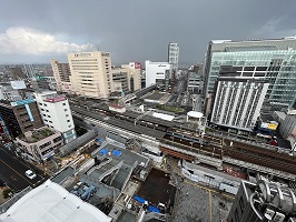 令和7年4月 定点観測(ペデストリアンデッキ)(2)