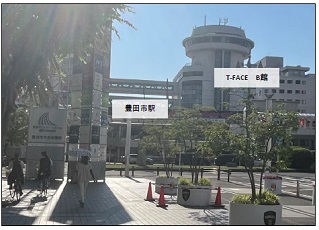 豊田市駅東口 整備前(アイレベル)