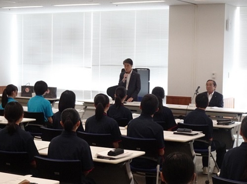 中学生海外派遣団出発報告　8月5日（月曜日）