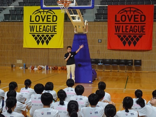 Wリーグ U15バスケットボールガールズキャンプ　8月12日（月曜日）