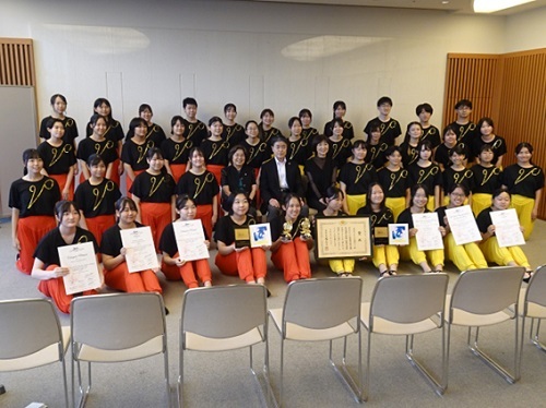 少年少女合唱団によるコンクール結果報告会　9月29日（日曜日）