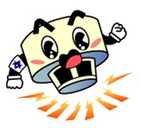 イラスト モクモクピート君