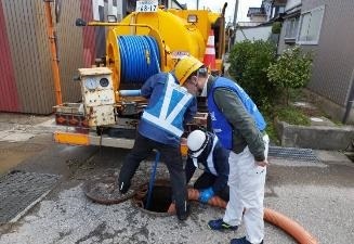 能登半島地震への災害派遣 下水道管の被害状況調査