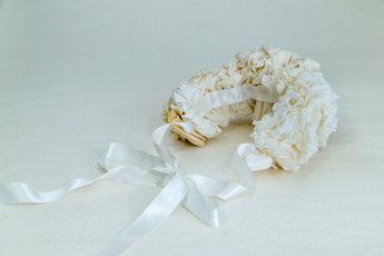 豊田小原和紙作品 「FRILL」(ヘッドドレス)