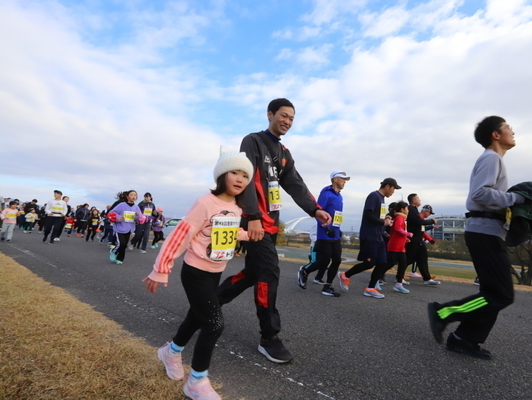 豊田マラソン大会の様子