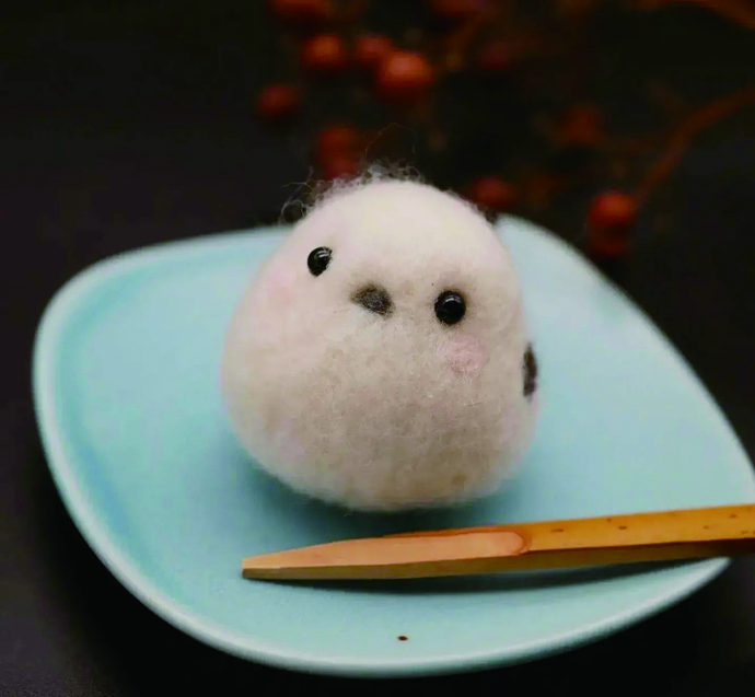  羊毛フェルトで作る野鳥