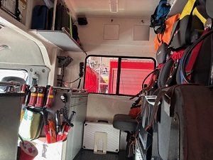 救助工作車(III型) 救助用資機材
