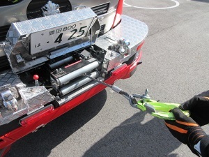 救助工作車(II型) ウインチ