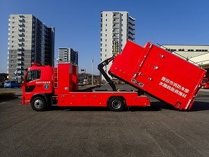 資機材搬送車（応急救護・水難救助・特殊災害用コンテナ）　資機材コンテナ