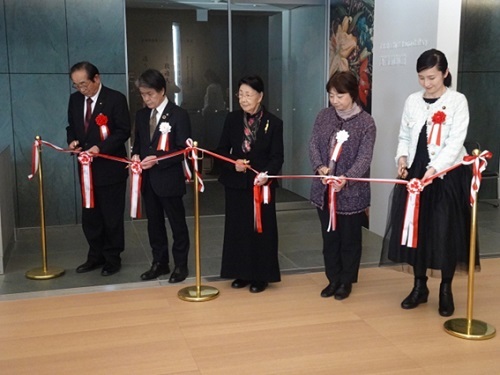 高橋節郎館リニューアルオープン式典　1月17日（金曜日）