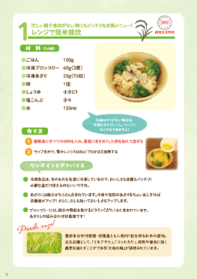 レシピの一例