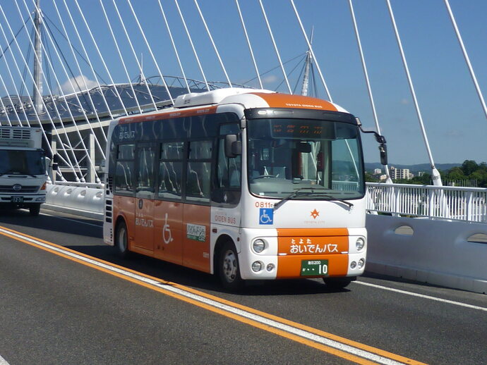 おいでんバスの車両外観