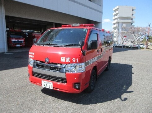 小型動力ポンプ付積載車