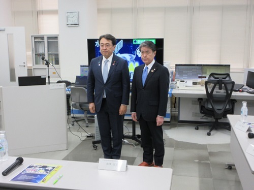 赤澤亮正経済再生担当大臣　豊田市訪問　3月8日（土曜日）