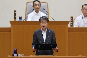写真：宣言の様子